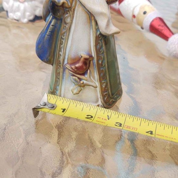 Decorative Porcelain Santa Bell - Picture 4 of 6